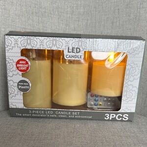 LED Candle Set with Remote